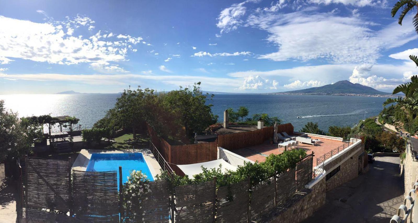 Villa Bikini On Sorrento Coast Vico Equense Bagian luar foto