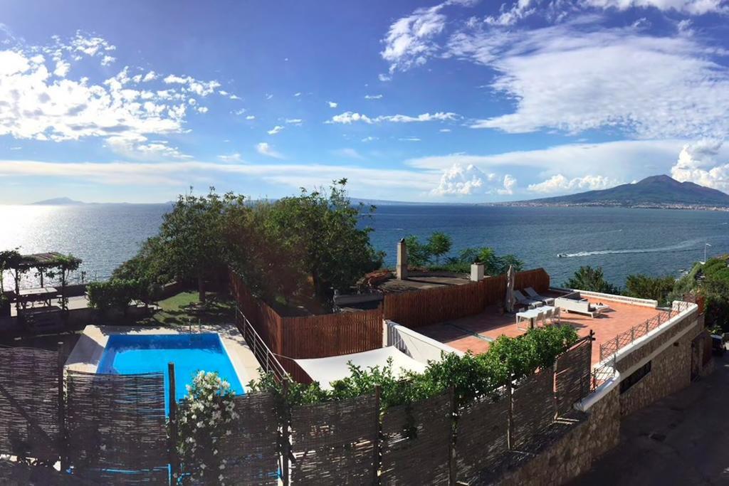 Villa Bikini On Sorrento Coast Vico Equense Bagian luar foto